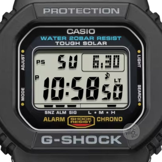 Casio G-5600UE-1DR zoom in