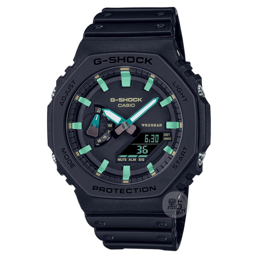 卡西歐 GA-2100RC-1ADR - 錶底蓋