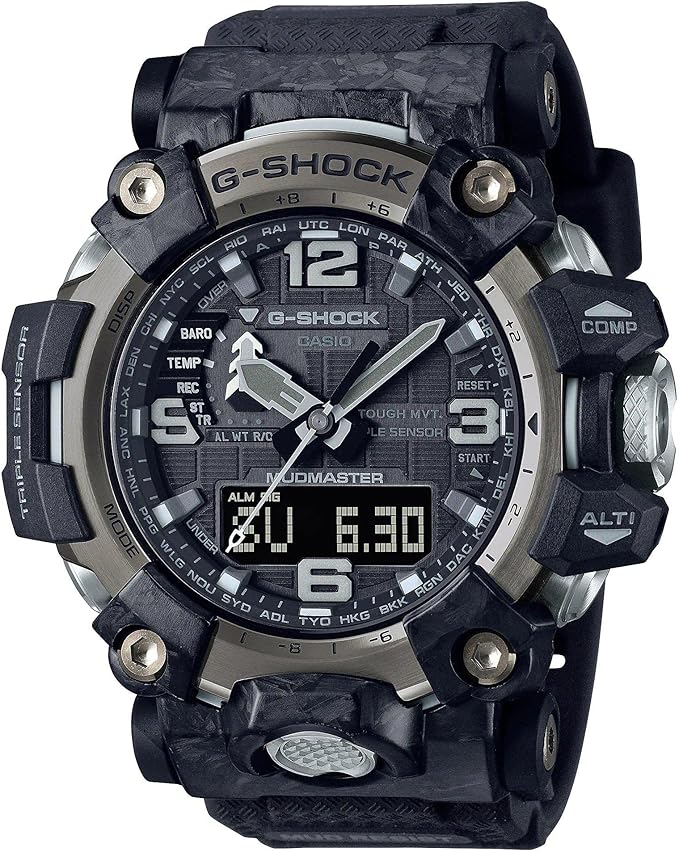 Casio mudmaster black outlet