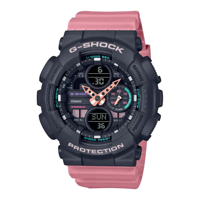 CASIO G-SHOCK Women's Analog-Digital GMA-S140 Series Watch #GMA-S140-4AER