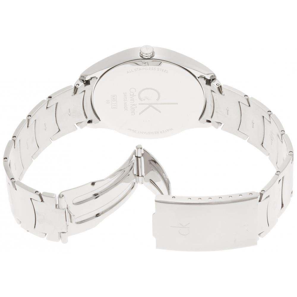 NEW Calvin Klein Classic Fabric Strap Mens Watches - Silver K4D2114Z 全新 Calvin Klein Classic 男士手錶 - 銀色 K4D2114Z