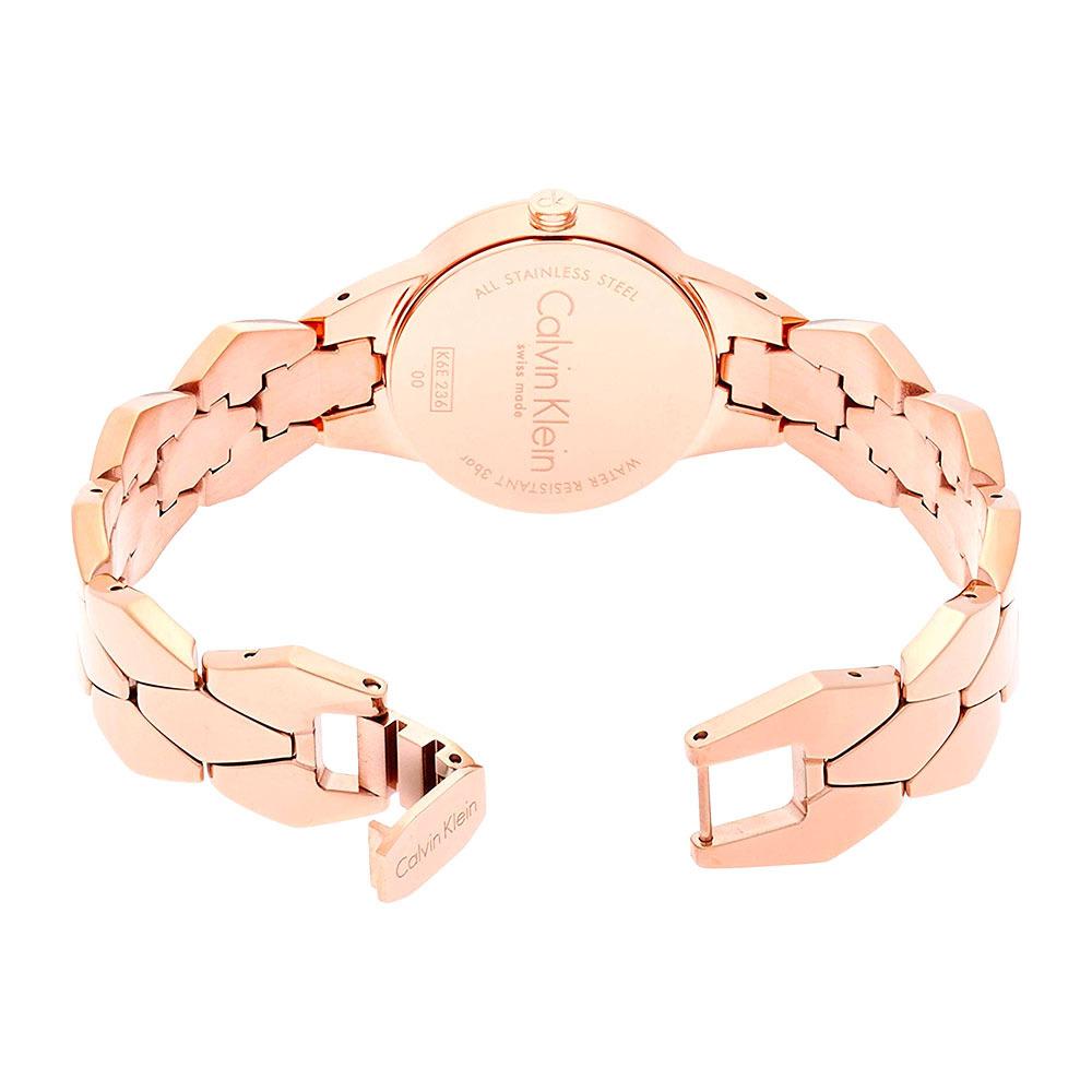 NEW Calvin Klein Snake Steel Ladies Watches - Rose K6E23646 全新 Calvin Klein 蛇形鋼女士手錶 - 玫瑰色 K6E23646