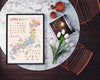 Japan Scratch Travel Map - Travel to Japan decoration stationery日本旅行刮刮地圖(內附刮刮片) coffee shop