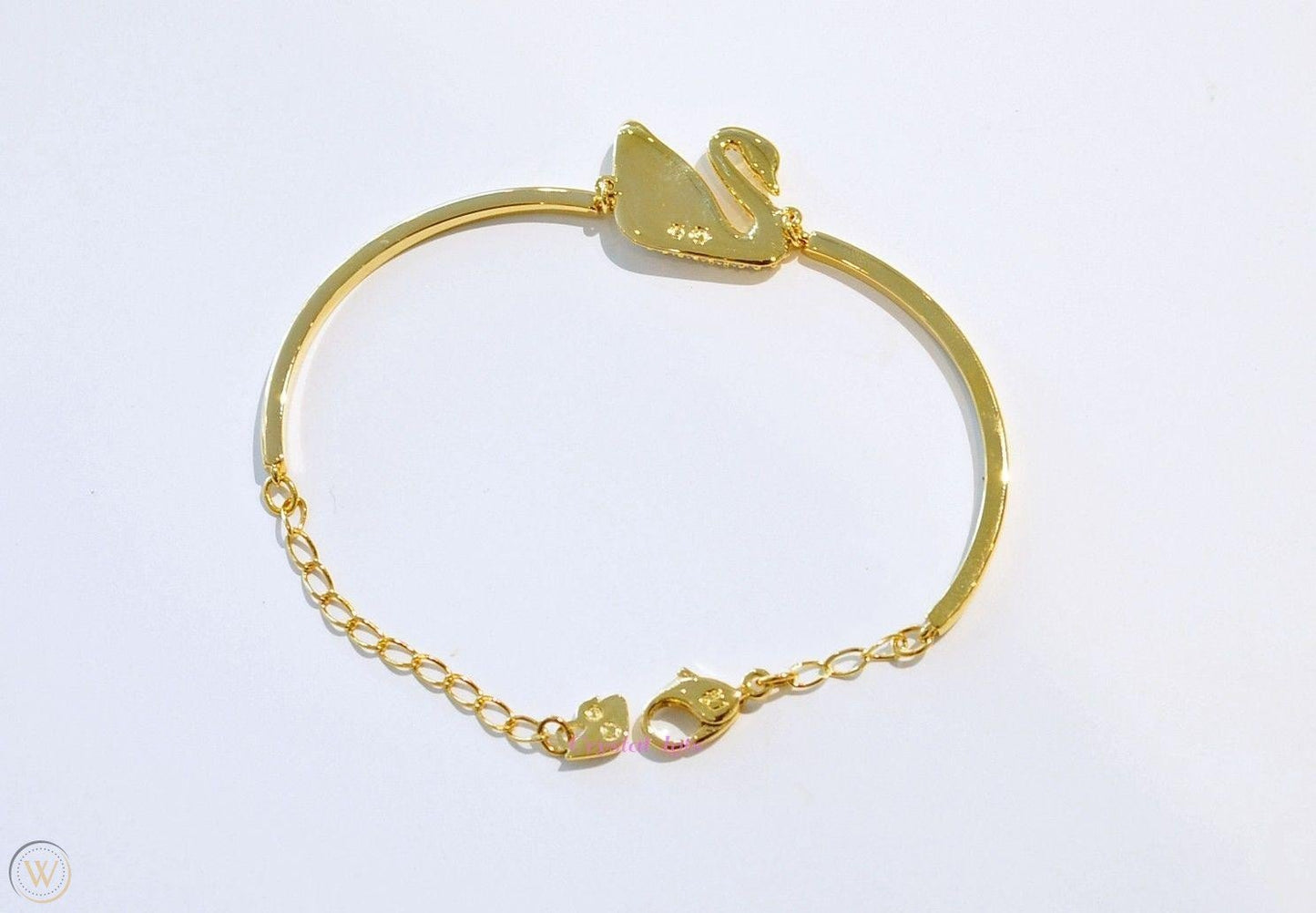 SWAROVSKI天鵝手鐲 #5083133 SWAROVSKI Swan Bangle