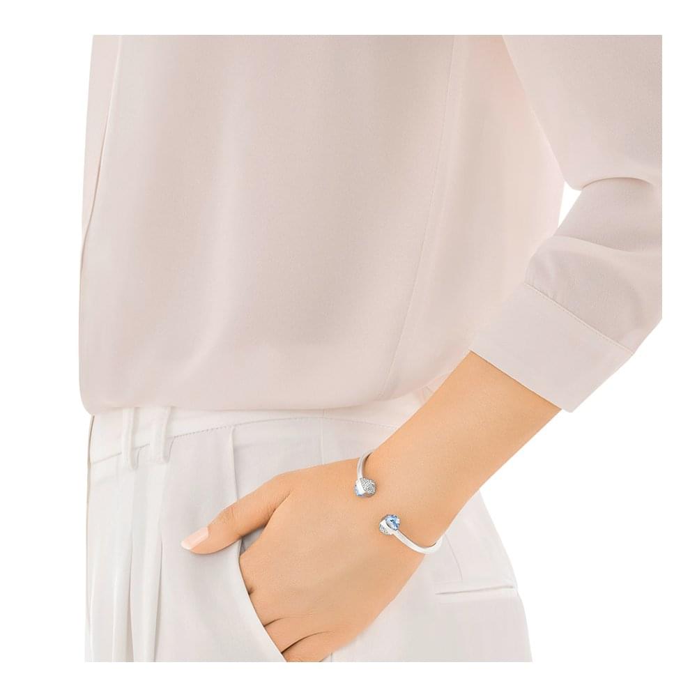 SWAROVSKI GLANCE BLUE Bracelet -Small #5294964 – DimBuyShop
