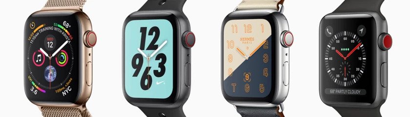 apple watch 1 apple watch series apple watch 4 apple watch 3 comparison iwatch models 