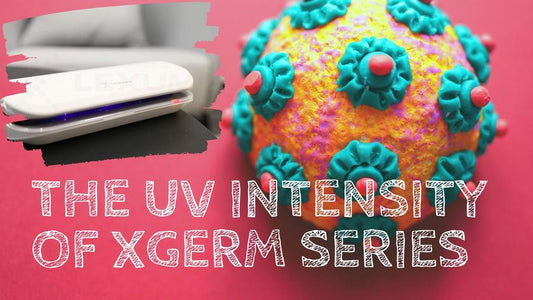 Lexuma XGerm Series UV light sanitizer sterilizer disinfectant disinfection phone cleaner UV testing paper cover photo