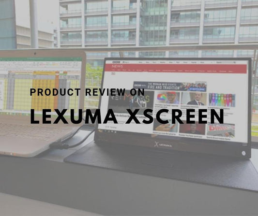 Portable monitor-Lexuma Xscreen- Wireless- Touch Screen