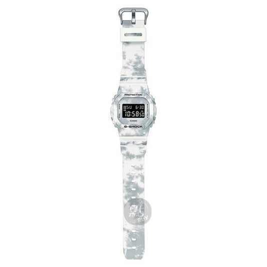     Casio DW-5600GC-7DR with strap