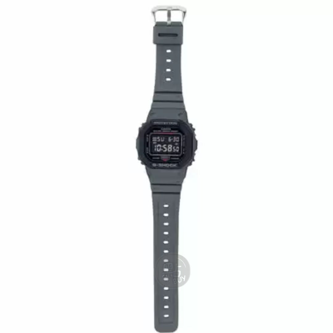 Casio-DW-5610SU-8DR with strap