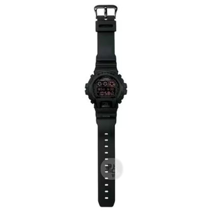 Casio-DW-6900MS-1DR with strap