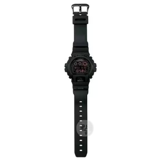 Casio-DW-6900MS-1DR with strap