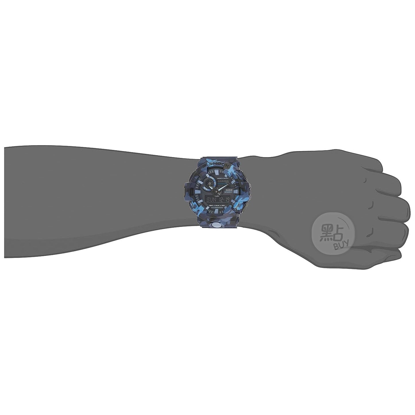 GA-700CM-2ADR hand