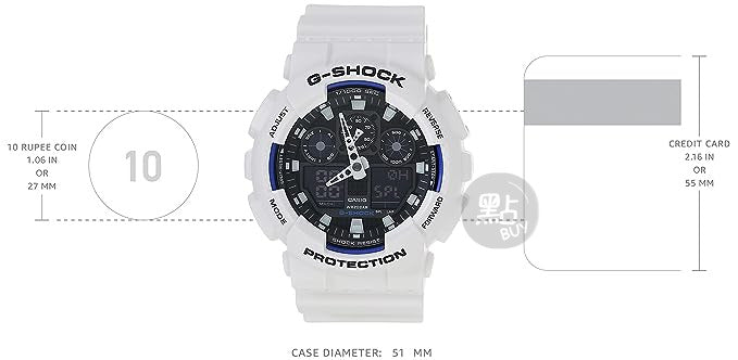 GA-100B-7ADR relative size