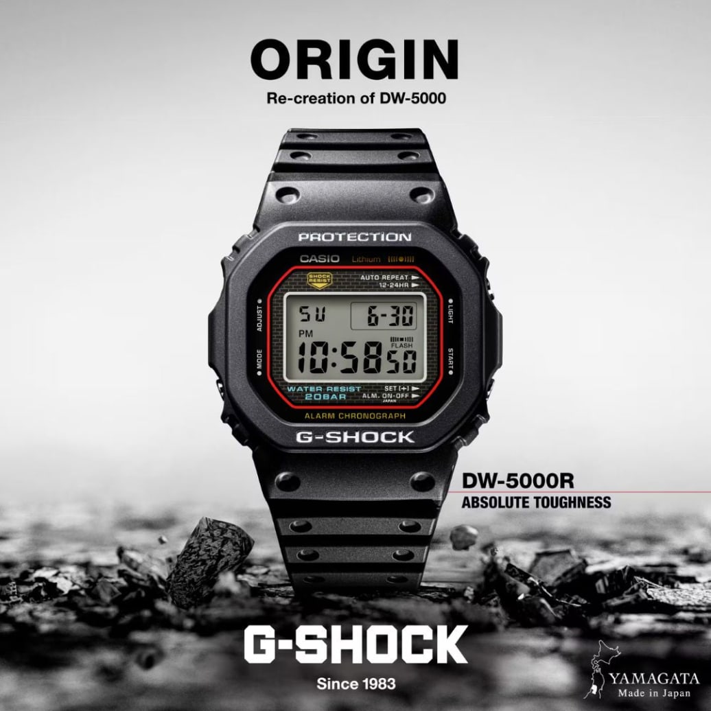 卡西歐 DW-5000R-1ADR - 其他角度