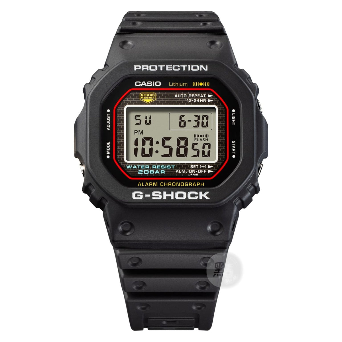 卡西歐 DW-5000R-1AER - 細節照