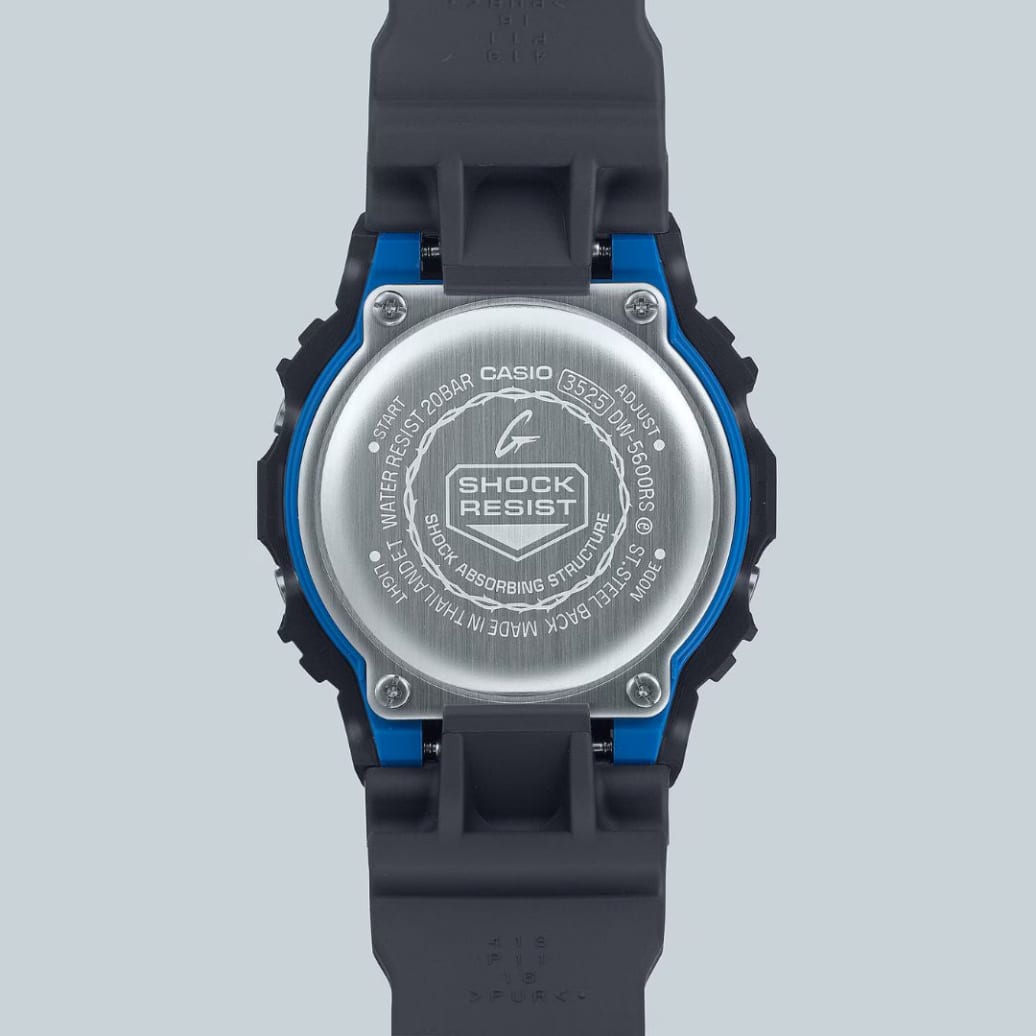 卡西歐 DW-5600RS-8DR - 錶底蓋