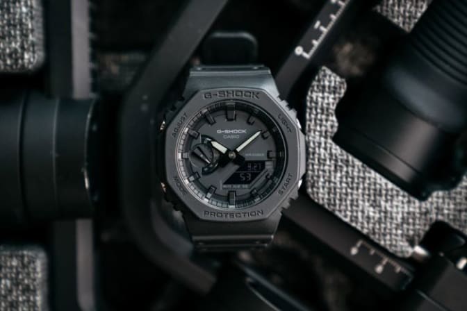 卡西歐 GA-2100-1A1CR - 造型照