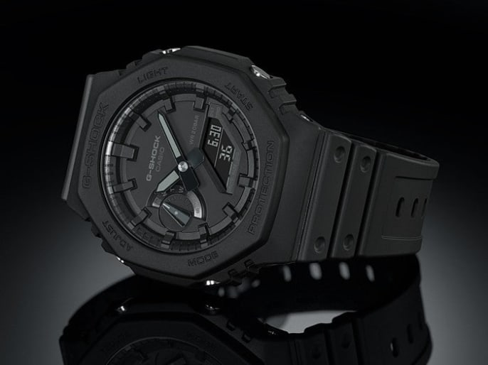 卡西歐 GA-2100-1A1CR - 細節特寫