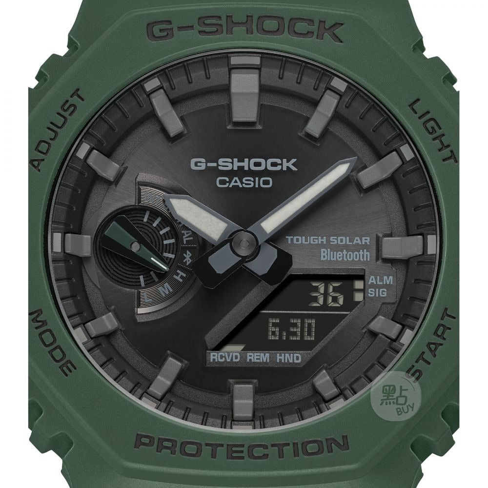 GA-B2100-3AER close up display view
