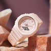 Casio GMA-S2100BA-4AER Women Leather G-Shock Analog Digital Pink Dial