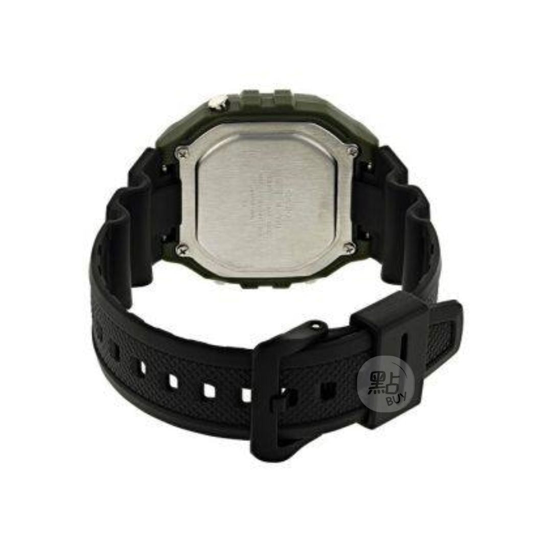 casio W-218H-3AVDF back