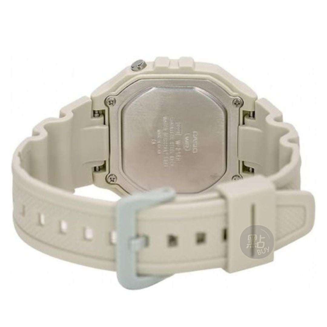    casio W-218HC-8AVDF back