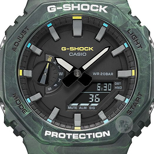 GA-2100FR-3AER close up