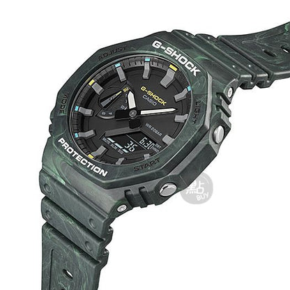 GA-2100FR-3AER side view close up