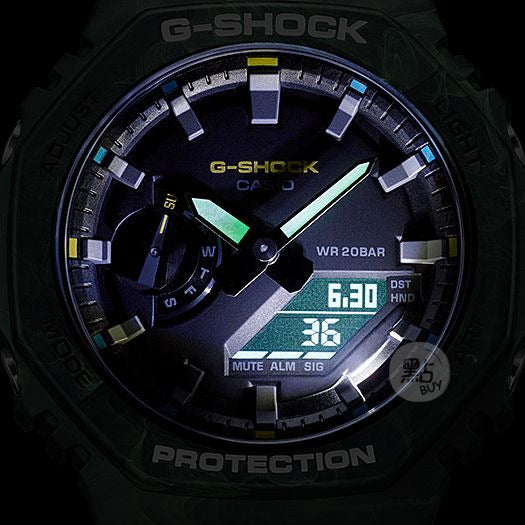 GA-2100FR-3AER night mode 