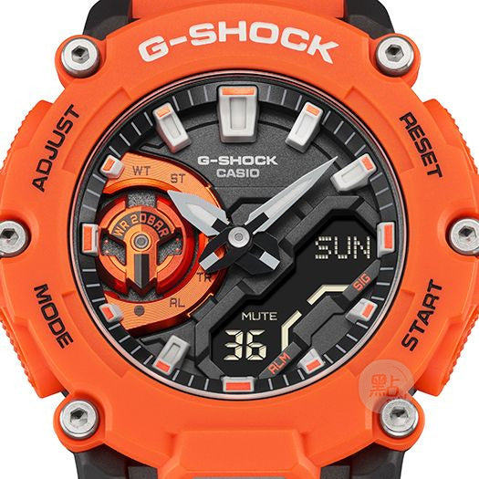 GA-2200M-4ADR extreme close up front view