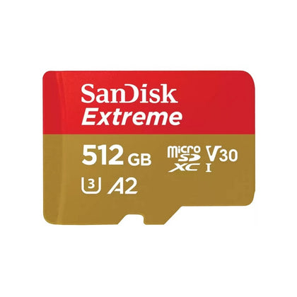 sandisk-extreme-512GB-A2-U3-V30-MicroSD-MicroXC-Card