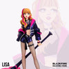 Blackpink Lisa collectible figures closeup view