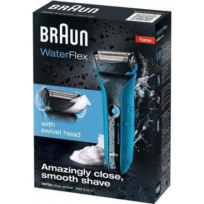 Braun 博朗 WF2S (藍色) - 乾濕兩用電鬍刀