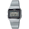 CASIO Collection Womens Digital Watch with Stainless Steel Strap #A700WE-1AEF