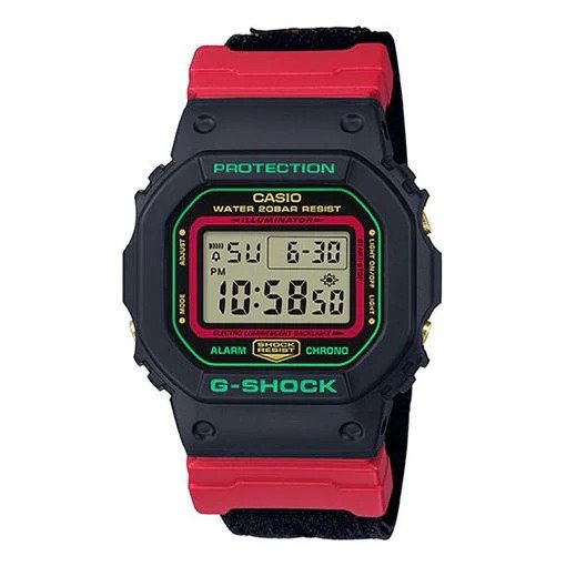 CASIO Digital Multi-Colour Dial Men's Watch #DW-5600THC-1DR