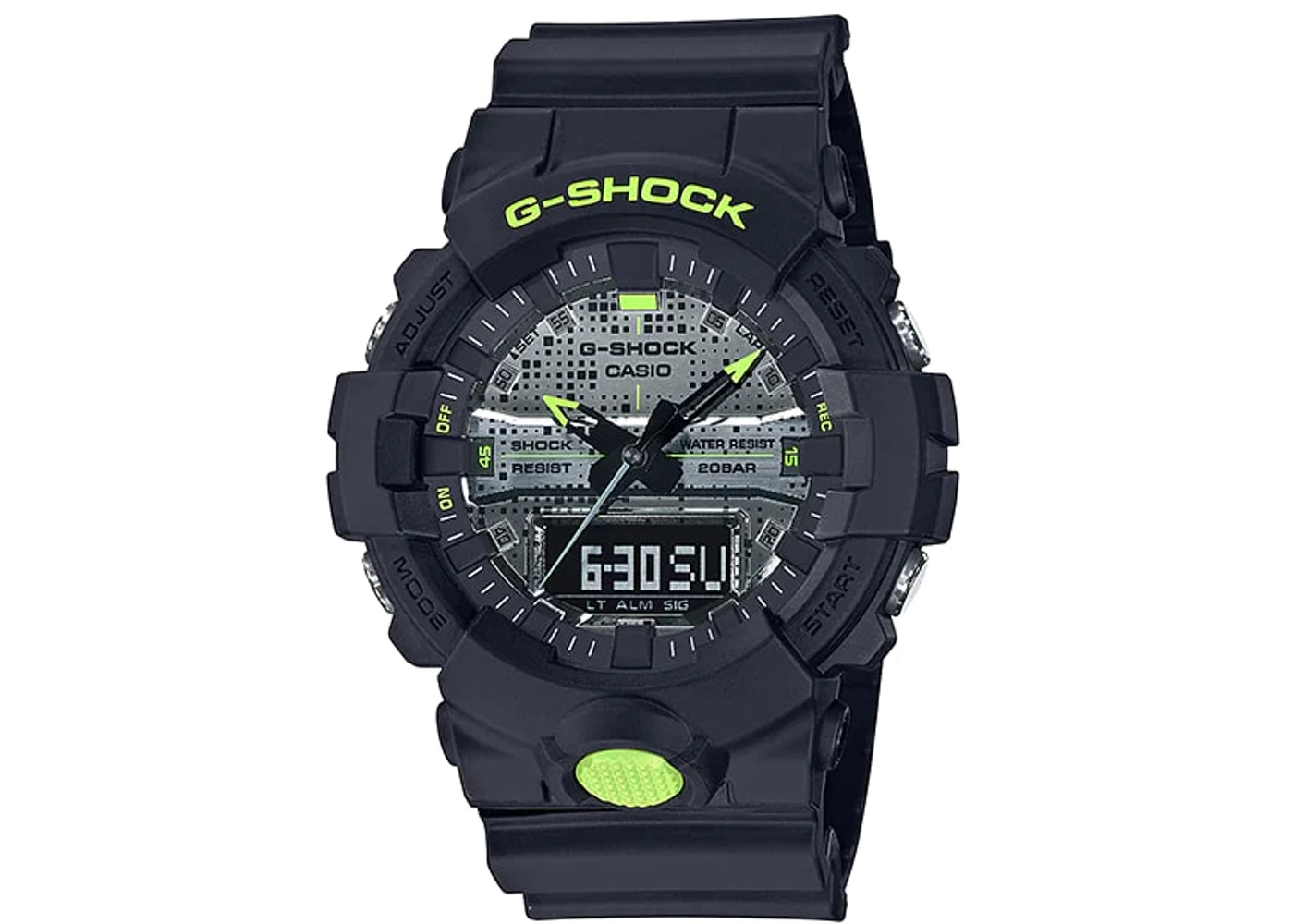 CASIO G-SHOCK Analog-Digital Sport Quartz Mens Watch #GA-800DC-1ADR