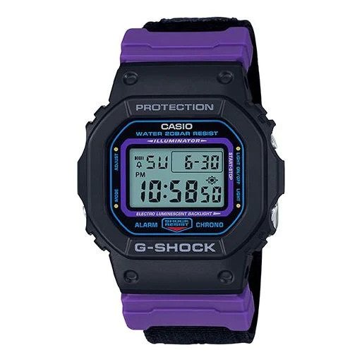 CASIO G-SHOCK Mens Digital Watch with Nylon Strap #DW-5600THS-1ER