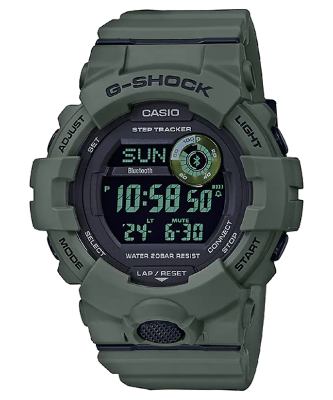 CASIO G-SHOCK Mens Digital Watch with Resin Strap #GBD-800UC-3ER