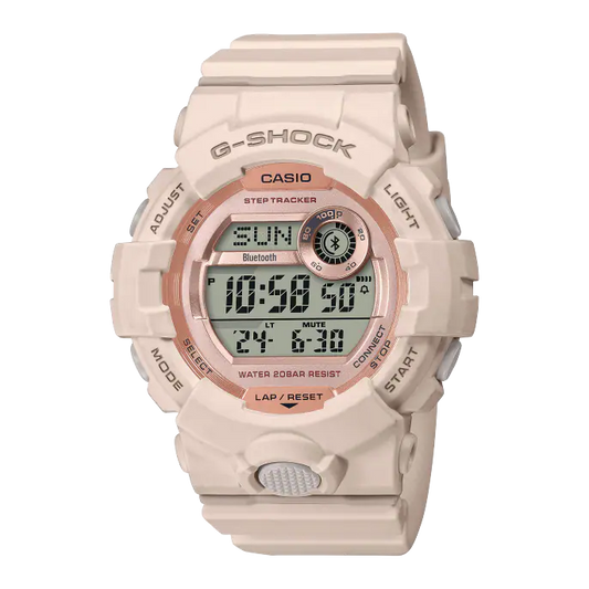 CASIO G-SHOCK Women's Digital Quartz Watch with Plastic Strap #GMD-B800-4ER