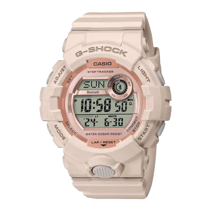CASIO G-SHOCK Women's Digital Quartz Watch with Plastic Strap #GMD-B800-4ER