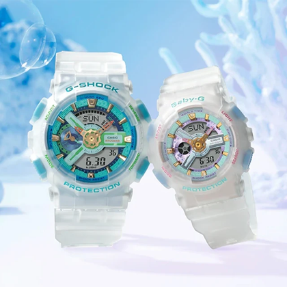 CASIO G-SHOCK X BABY-G Summer Lover’s Collection Couple Watch #SLV-21A-7ADR