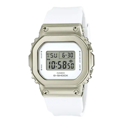 CASIO G-SHOCK for Women Digital White Dial Women's Watch #GM-S5600G-7DR