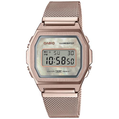 CASIO Vintage Series Digital Dial Watch #A1000MCG-9EF