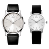 NEW Calvin Klein City Leather Unisex Watches - Silver K2G231C6 全新 Calvin Klein City 皮革男女通用手錶 - 銀色 K2G231C6