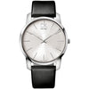 NEW Calvin Klein City Leather Unisex Watches - Silver K2G231C6 全新 Calvin Klein City 皮革男女通用手錶 - 銀色 K2G231C6