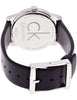 NEW Calvin Klein City Leather Unisex Watches - Silver K2G231C6 全新 Calvin Klein City 皮革男女通用手錶 - 銀色 K2G231C6