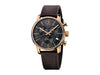 NEW Calvin Klein City Leather Mens Watches - Brown K2G276G3 全新 Calvin Klein City 皮革男士手錶 - 棕色 K2G276G3