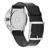 NEW Calvin Klein Accent Leather Mens Watches - Black K2Y211C3 全新 Calvin Klein Accent 皮革男士手錶 - 黑色 K2Y211C3