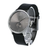 NEW Calvin Klein Accent Leather Mens Watches - Black K2Y211C3全新 Calvin Klein Accent 皮革男士手錶 - 黑色 K2Y211C3